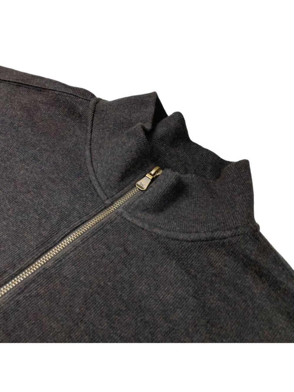 Rodd & Gunn Men’s 100% Australian Cotton 1/4 Zip Polo Sweater Brown • 2XL